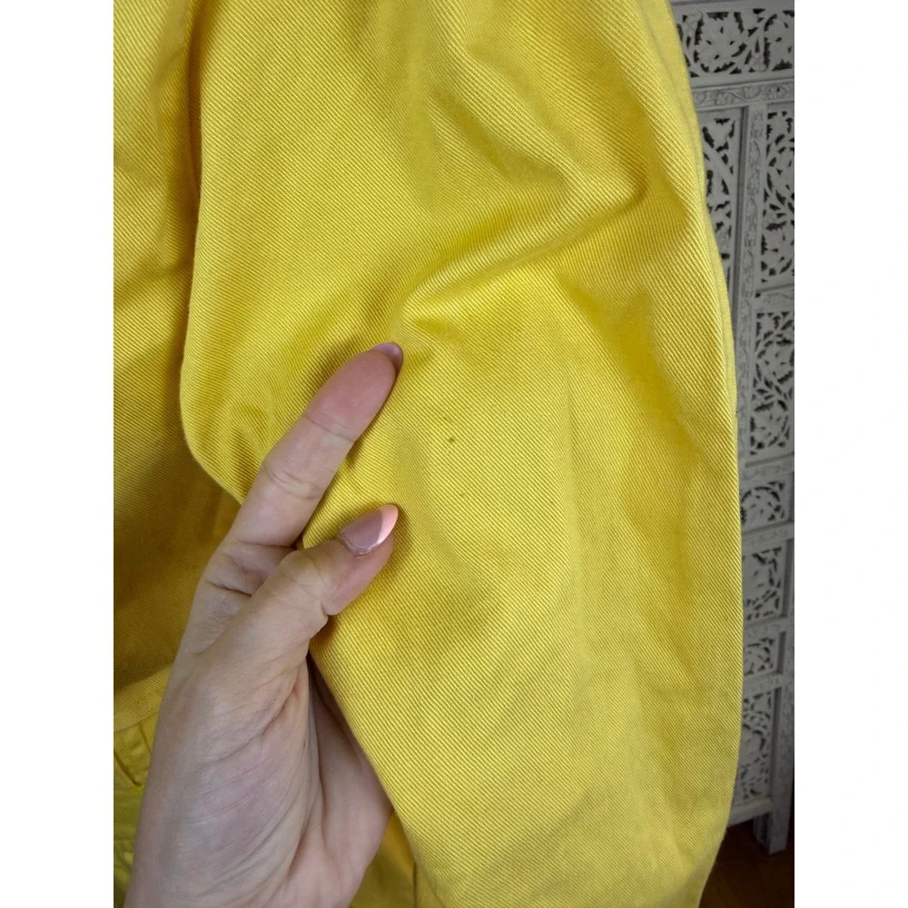 Vtg Yellow Denim Blazer & Skirt Set Sz S/M Retro 80's Preppy Twee‎ Indie